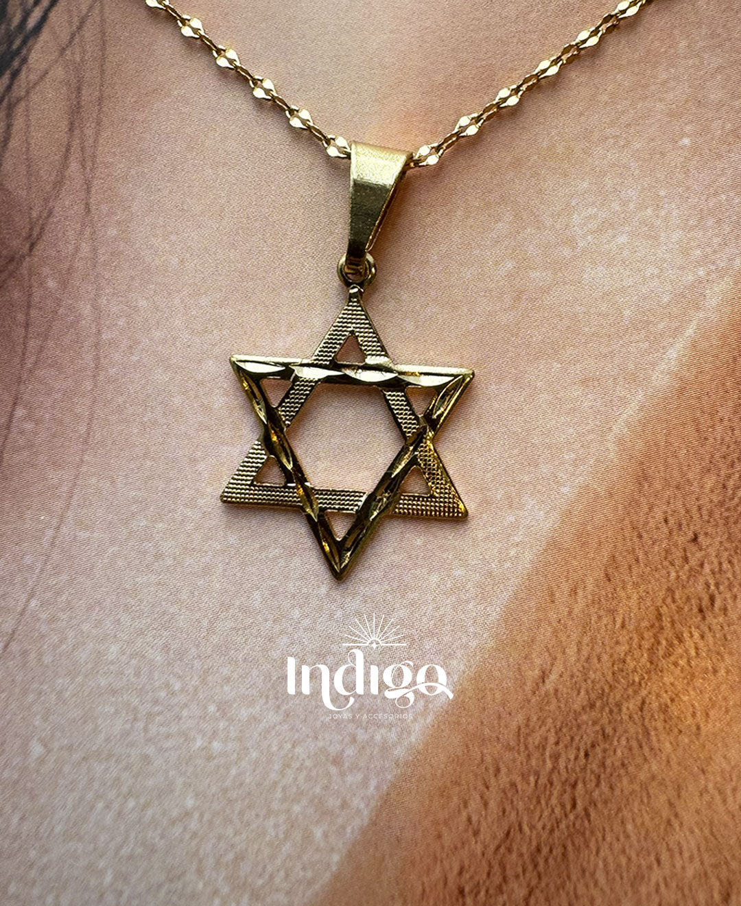 ✨ Dije estrella de david
