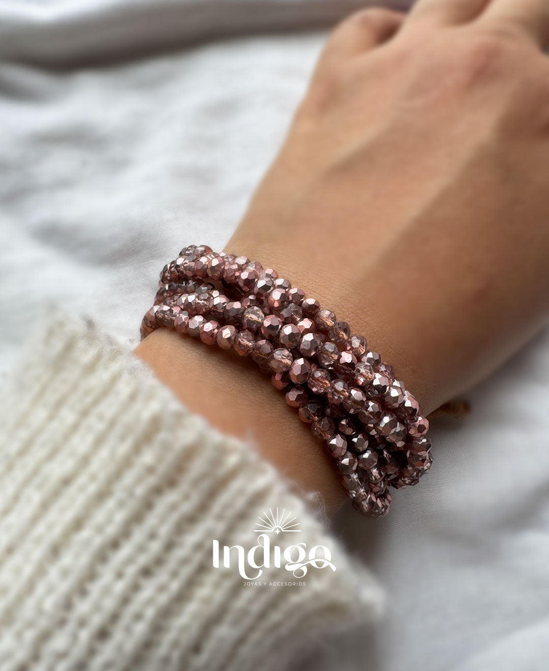 🌈 Pulsera de Murano en Colores