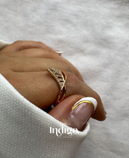 👑 Anillo Corona Grande