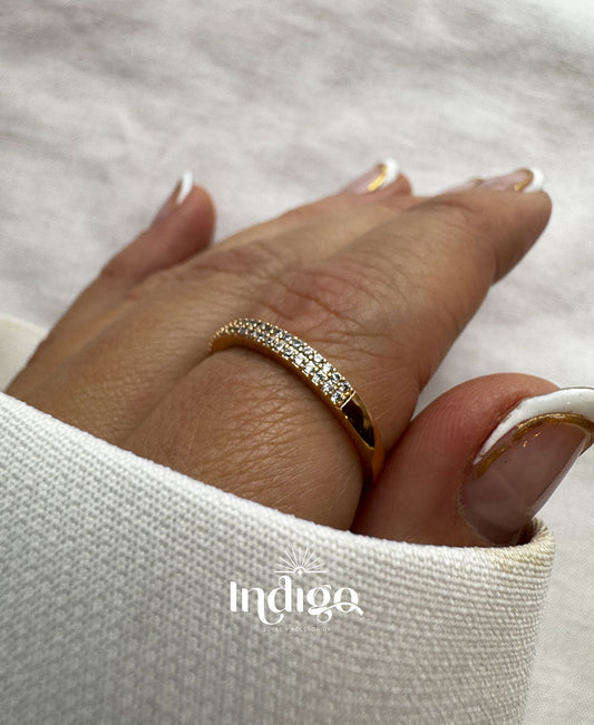 💎 Anillo con Circones Tupido