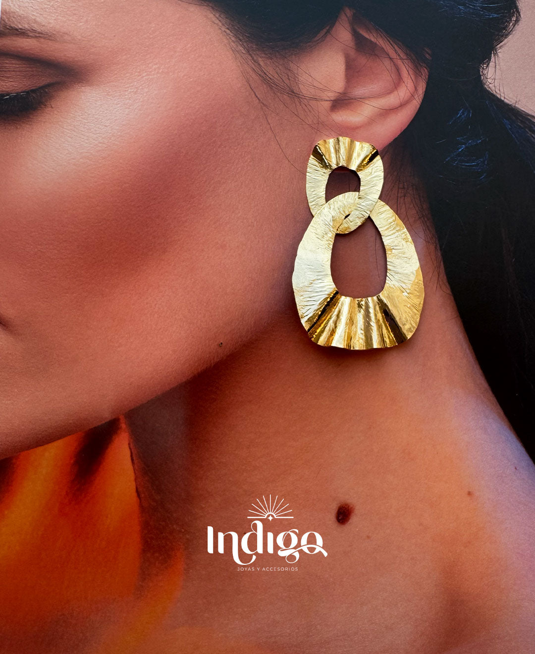 💛 Arete de Eslabón Ovalado