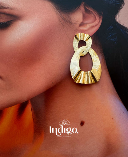 💛 Arete de Eslabón Ovalado