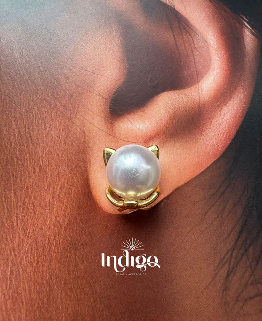 🤍 Juego Cadena y Topos Perla