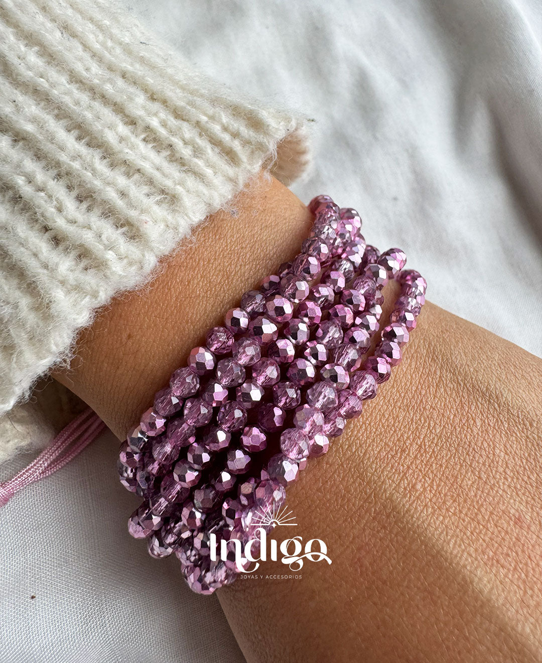 🌈 Pulsera de Murano en Colores