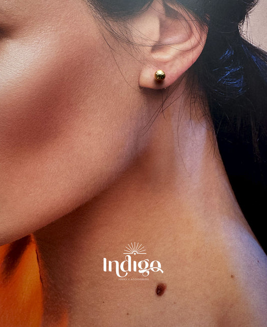 🌟 Topos Balín 6 mm Dorados