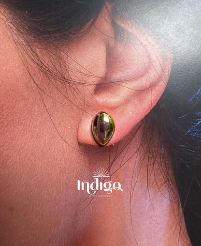 💧 Topo Gota Liso Dorado